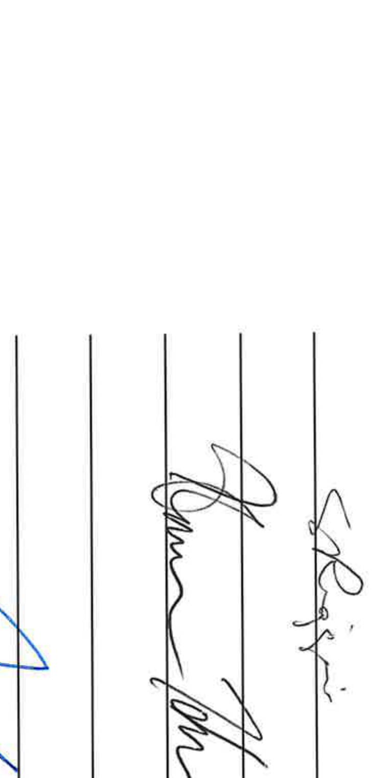 Board member signatures