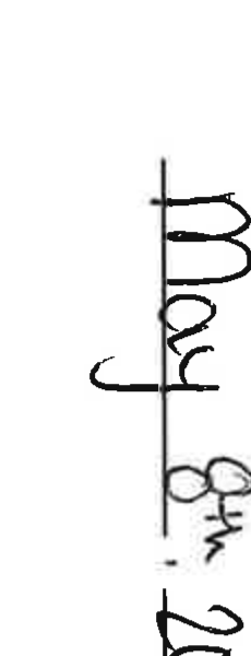 Handwritten Date: May 8th, 2026