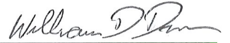 Signature of William D. Duncan