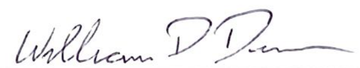 Signature of William Duncan