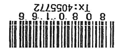 Document Barcode and Tracking Number
