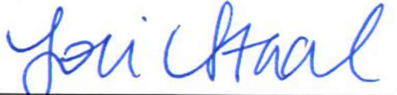 Signature of Clerk of Council