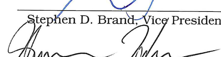 Signature of Shannon Henry