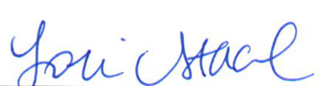 Signature of Lori Stacel, Clerk of Council