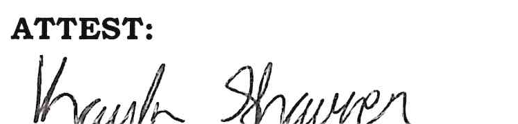 Signature of Kayla Shawver