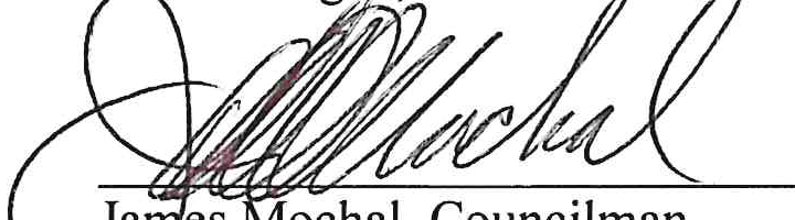 Handwritten signature of James Mochal