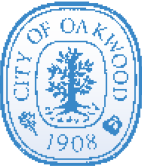 City of Oakwood 1908 Official Seal