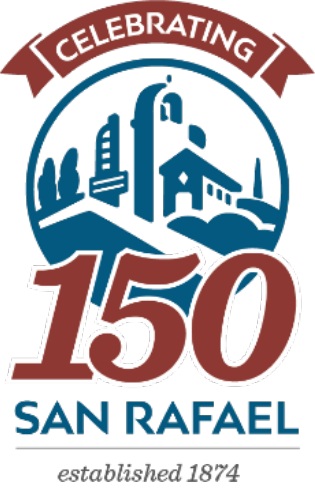 Celebrating 150 San Rafael Established 1874 Logo