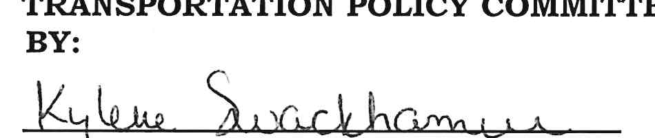 Signature of Kylene Swackhamer