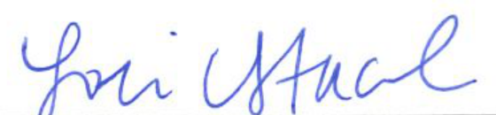Signature of Clerk