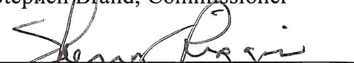 Signature of Sherry Riggin