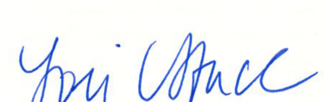 Clerk signature