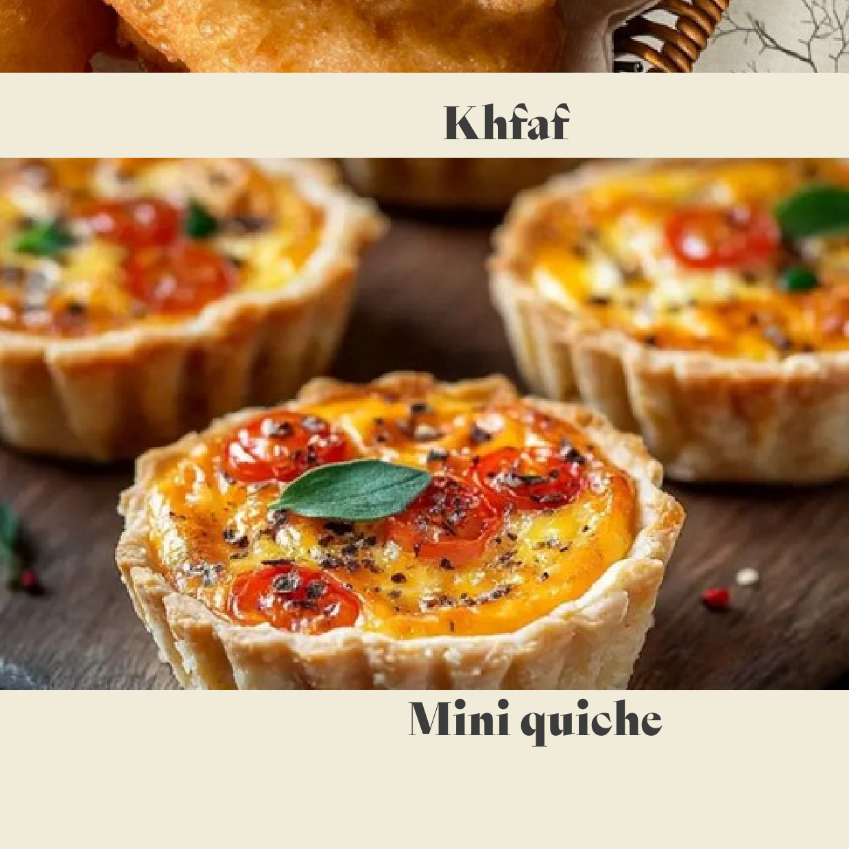 Mini quiche