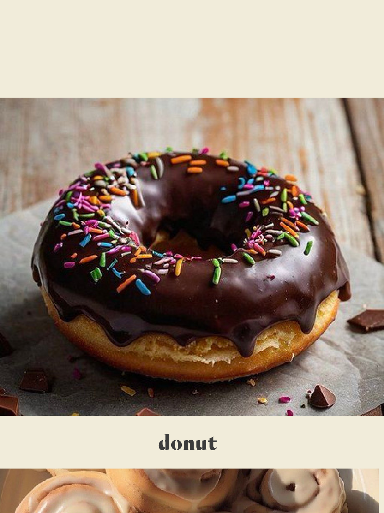 donut