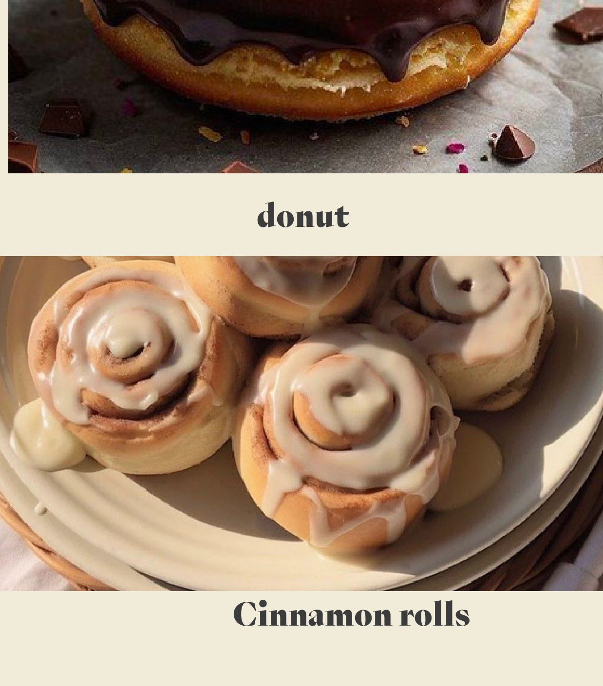 Cinnamon rolls