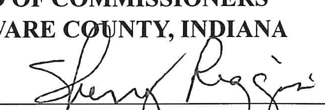 Signature of Sherry Riggin