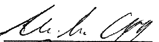 Signature of Installer