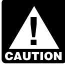 CAUTION icon