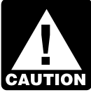 CAUTION icon
