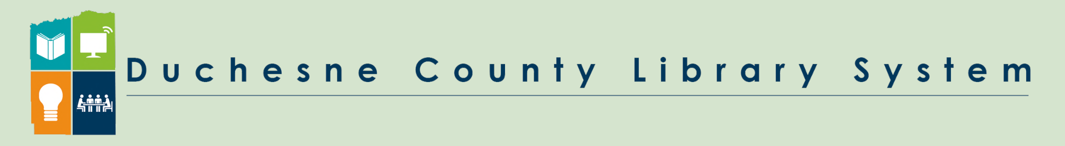 Duchesne County Library System Logo