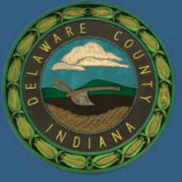Delaware County Indiana Seal Logo