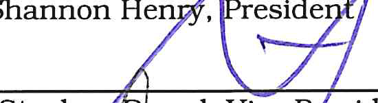 Signature of Stephen Brand