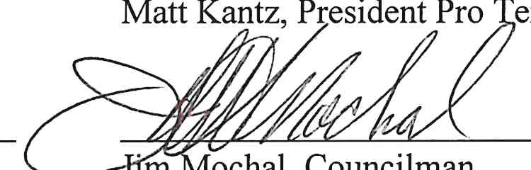 Signature of Jim Mochal