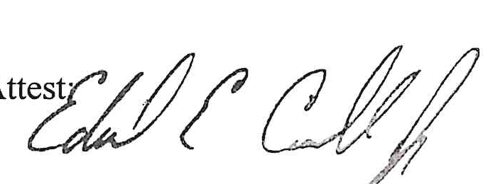 Signature of Ed Carrol Jr.