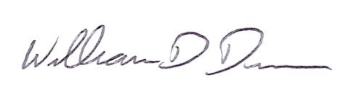 Signature of William D. Duncan