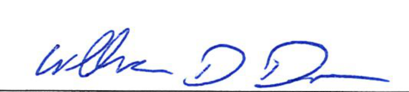 Mayor's Signature