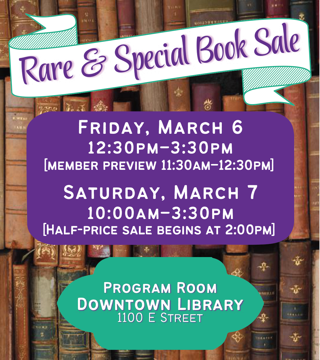 Rare & Special Book Sale