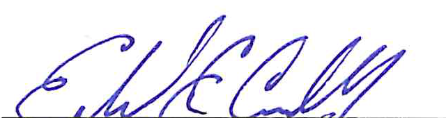 Signature of Edward E. Carroll, Jr.