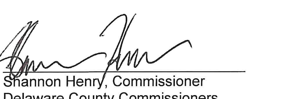 Shannon Henry, Commissioner - Delaware County Commissioners
