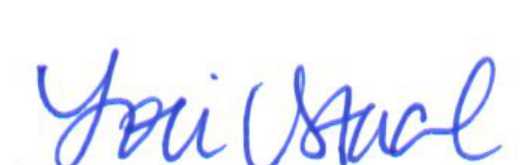 Signature of Clerk of Council Lori Stacel